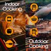 COOKIT 2 Probes Digital Bluetooth Thermometer, 700ft Meat Thermometer for Tur...