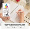 uni-ball one Retractable Gel Pens, Medium Point (0.7mm), Black Ink, 5 Pack