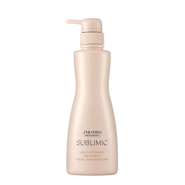 Shiseido Professional Sublimic Aqua Intensive Treatment W: For Weak Hair, 500g Treatment