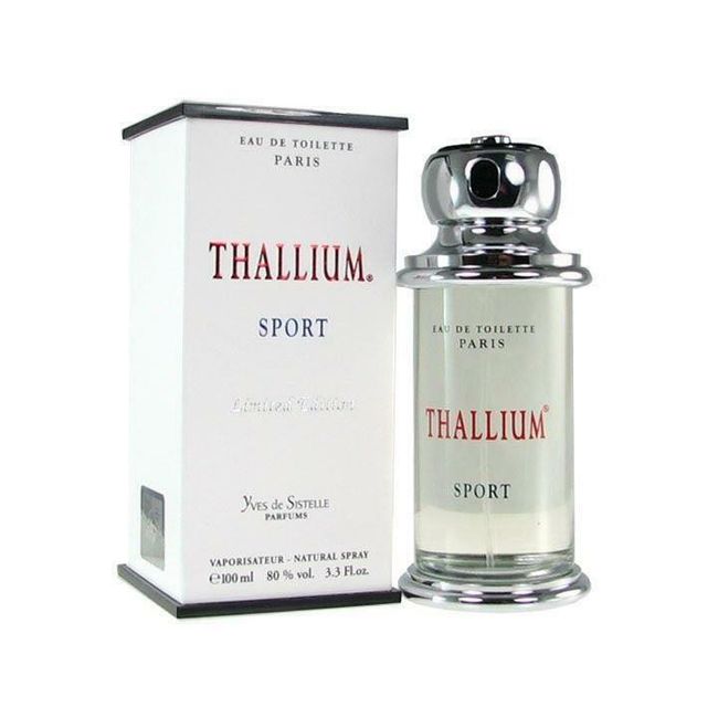 THALLIUM SPORT by YVES DE SISTELLE for Men EDT 3.3 / 3.4 oz New In Box