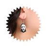 Xduargs Boho Skull Skeleton Dangle Earrings - Zinc - Dangle - Earring - Wedding, Halloween