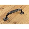 15 CAST IRON HANDLES RUSTIC DRAWER PULLS 5 1/4" LONG W/ SCREWS PULL HANDLE WOW!!
