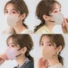 [シシベラスポーツ] 【CICIBELLA公式店】カケンテスト済20枚【日本企画・意匠特許出願中】【敏感肌に優しい不織布】＼春新色追加／バイカラーマスク 5Dマスク 立体マスク 不織布 血色マスク カラー くちばし 使い捨て 小顔 チークマスク 耳が痛くならない カラーマスク (普通サイズ, パールレース)