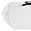 EDZARD Marlene Serving Tray, Round, Elegant, Silver-Plated, Tarnish-Resistant, Diameter 34 cm