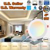2X 4-Inch 5CCT Dimmable LED Recessed Ceiling Panel Light Fixture w/ Junction Box