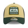 New Era A-Frame Mesh Trucker Cap - Brand Patch Beige - One Size