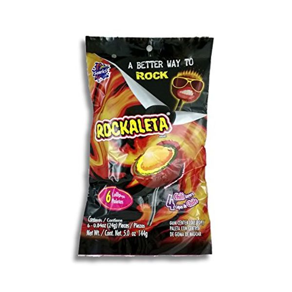 Rockaleta Lollipops - Bag with 6 Pieces