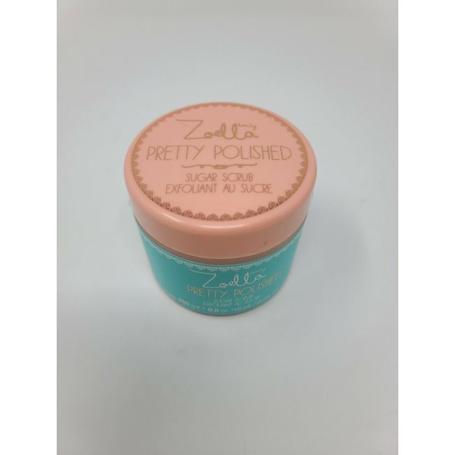 Zoella Pretty Polished Sugar Scrub exfoliant AU Sucre 9.8 oz