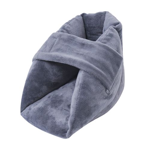 Heel Protector Pillow for Bed Bound and Wheelchair Individuals,Anti-droop Pressure Sore Relieve Leg Elevator Support,Against Bedsore Keeping Warm Bed Care Rest Cushion Foot Boot for Bedridden Patients