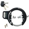 Gorin GR771-K Dimple Key Ring Lock, Black
