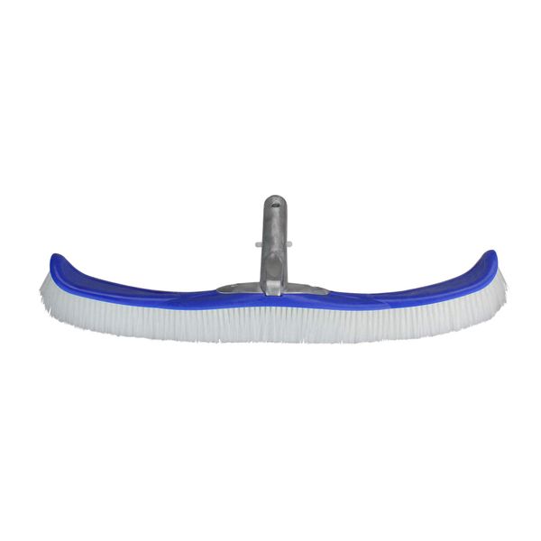 18.25" Blue Flexible Bristle Swimming Pool Cleaning Brush