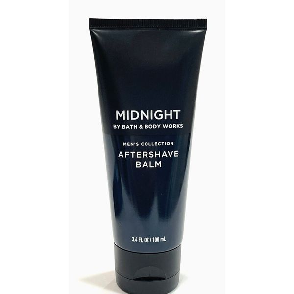 Bath & Body Works MIDNIGHT Men's Collection Aftershave Balm 3.4 fl oz / 100 ml