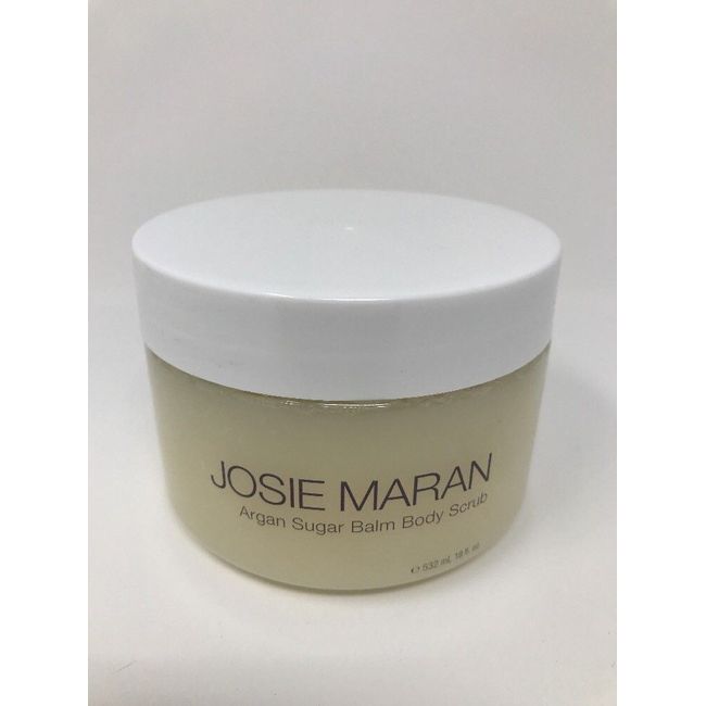 Josie Maran Argan Sugar Balm Body Scrub 18 oz Sweet Clementine Sealed