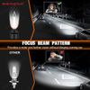 H1 LED Headlight High or Low beam Bulbs Replacement Kit Super Bright White