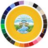 1" Yellow Webbing - 30+ Colors - EDC Polypropylene Webbing for Climbing,50 Yards