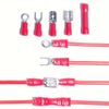 Insulated Connectors Set Cable Lugs 1358 pcs + crimping tool