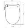 American Standard Family R Electronic Remote Control Bidet C832400E