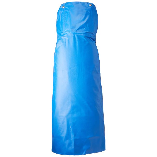 One-touch Chest with Waist Apron Blue w – 100 