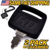 ( 2 pack) Exmark Zero Turn Mower Ignition Switch Key - Fits Lazer Z models