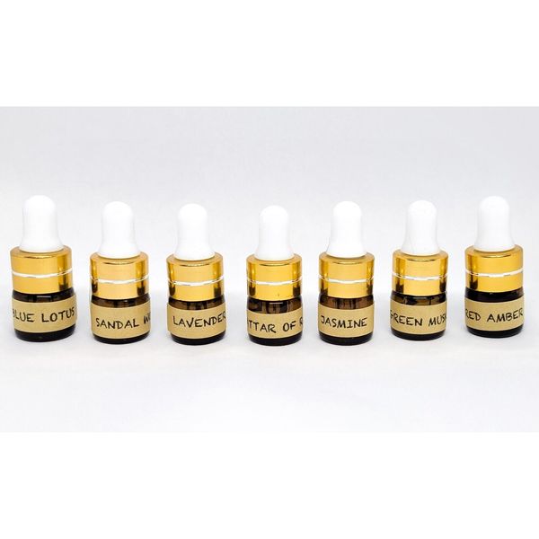 Ancient Egyptian Seven Chakras Natural Body Oils