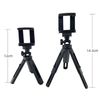 Generic Mini Smartphone Tripod, Black, ABS, Compatible with Smartphone, Ball Heads, 14.5cm