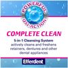 Efferdent Anti-Bacterial Denture Cleanser, Tablets - 126 Each, Pack of 5