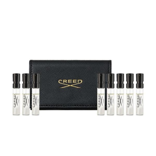 Creed Men&#39;s Leather Wallet Set 1.7ml x 8 1062139