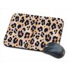Funny Animal Leopard Pattern Leather Mouse Pad, Desk Mat, Desk-Computer Accessories Birthday Gift.