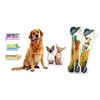 Woobamboo! Eco-Friendly Large Breed Bamboo Toothbrush 2 Pack