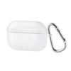 Elecom AVA-AP2UC2CR Soft Case Compatible with AirPods Pro (2019 Released Model), Clear with Carabiner