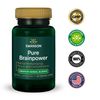 Swanson Pure Brainpower Herbal Blend Vegetable Capsules, 60 Count