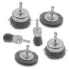 Wire Brush For Drill Set 6 Pack, Wire Wheel For Drill With 1/4 Inch Hex Shank,