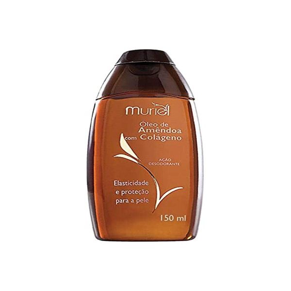 Muriel Oleo Corporal Amendoas com Colageno-5.07oz- Muriel Almond Body Oil with Collagen