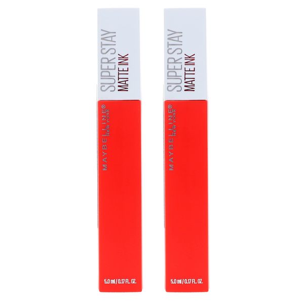 Pack of 2 Maybelline New York SuperStay Matte Ink Liquid Lipstick, Individualist # 320