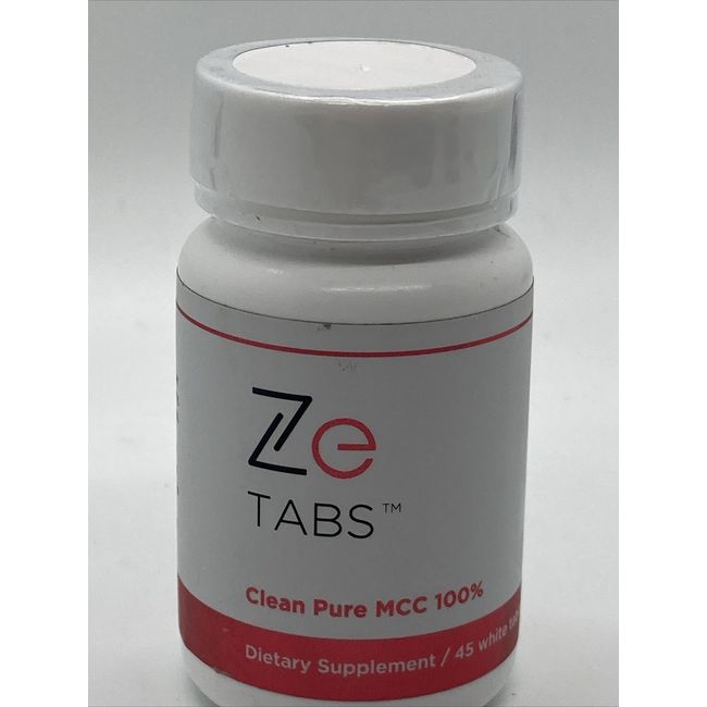 ZE tabs clean pure mcc 45 Tablets Exp :10/2026 Energy Weight Loss Digestion 45ct