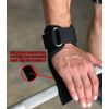 Leather Workout Gloves Power Weightlifting Straps Wraps Grips Dead Lifts Pull Up