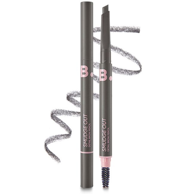 Banila co B by Vanilla Smudge Out Detail Brow Pencil 0.3g, 1ea, 03 Taupe Brown