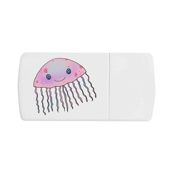 'Cute Jelly Fish' Pill Box with Tablet Splitter (PI00028948)