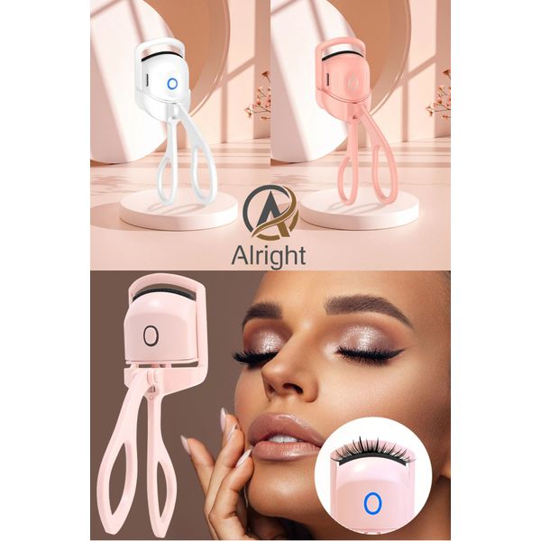 2 Sıcaklık Modlu Şarj Edilebilir Elektrikli Isıtmalı Kirpik Bigudi (eyelash curling)