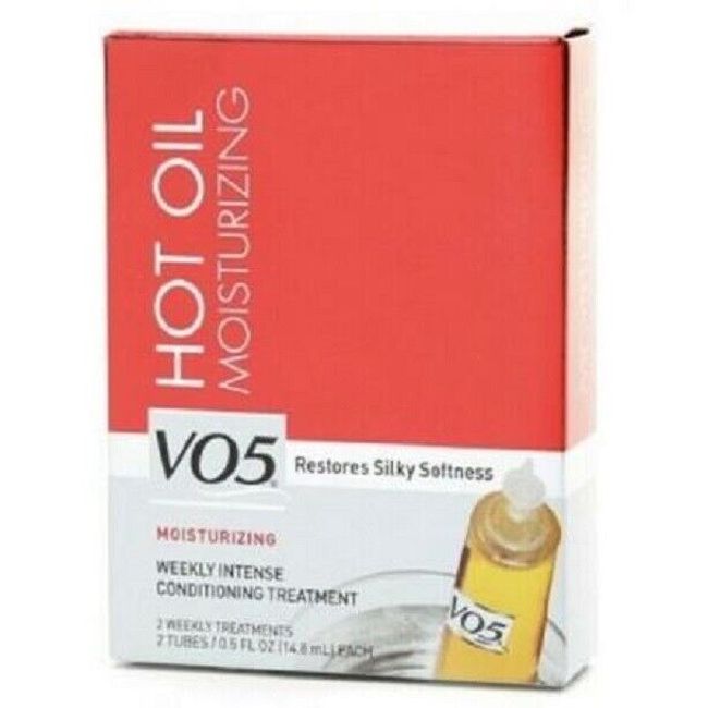 V05 Hot Oil Moisturizing Intense Conditioning Treatment 2 Tubes