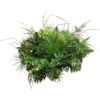 Kurt Adler Pre Lit Decorative Snowy Wall Tree, Silver, 26in