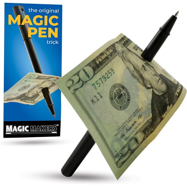 Magic Tricks Pen - The Original Pen Thru Bill Trick