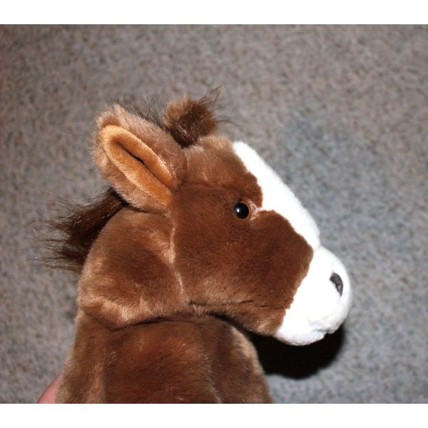 Build a Bear Kids Plush 19 in Pony Brown Stuffed Animal Toy Horse Plush