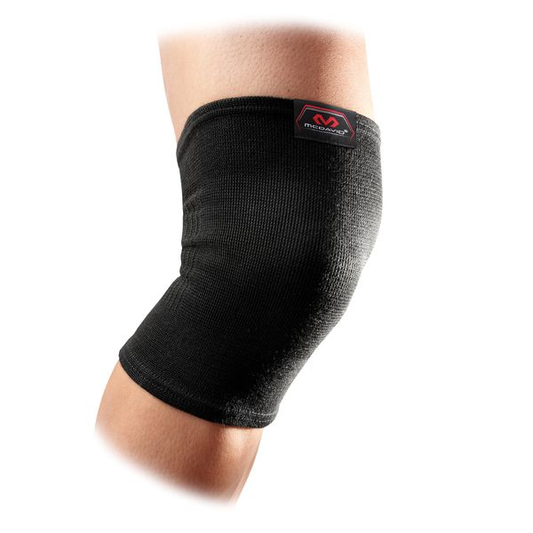 McDavid 510 Elastic Knee Support, Large, Black