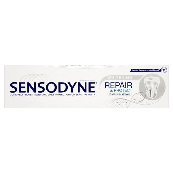 Sensodyne Repair and Protect Whitening Toothpaste, 2.5 fl oz (75 ml), Sensodyne Repair and Whitening Toothpaste, 2.5 fl oz (75 ml)