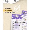 Repositionable Adhesive for Fabric, Paper, Wood and Stencils, Multi-Surface