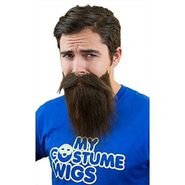 My Costume Wigs Beard & Mustache Set