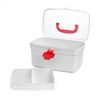 Cello Medico First Aid Box Plastic, Rectangular Medicine Box, Medical Box, Multi Purpose Box, Multi Utility Storage with Handle, White