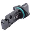 MAF Mass Airflow Meter Sensor, ABS Plastic Black Car Mass Air Flow Meter Sensor Replacement for E46 E36 E38 E39 E52 OE Part Number F00C2G2029 Air Flow Sensor Mass
