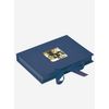 walther Design Storage Boxes Blue with Cover Punching, Fun FB-112-L